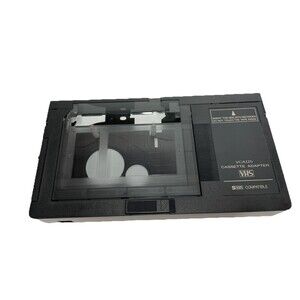 VCA115 Cassette Adapter For VHS VCR Player SVHS Compatible Preloved with Case